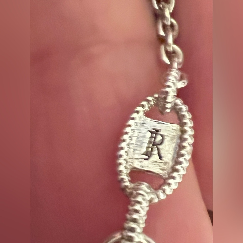 NWT Judith Ripka JR Garnet Max Station Collection 18 Inch Necklace RARE! - Picture 10 of 14